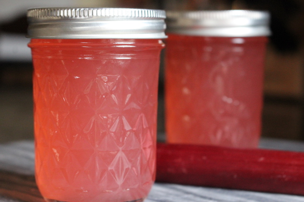 Canning Rhubarb Jelly - Creative Homemaking