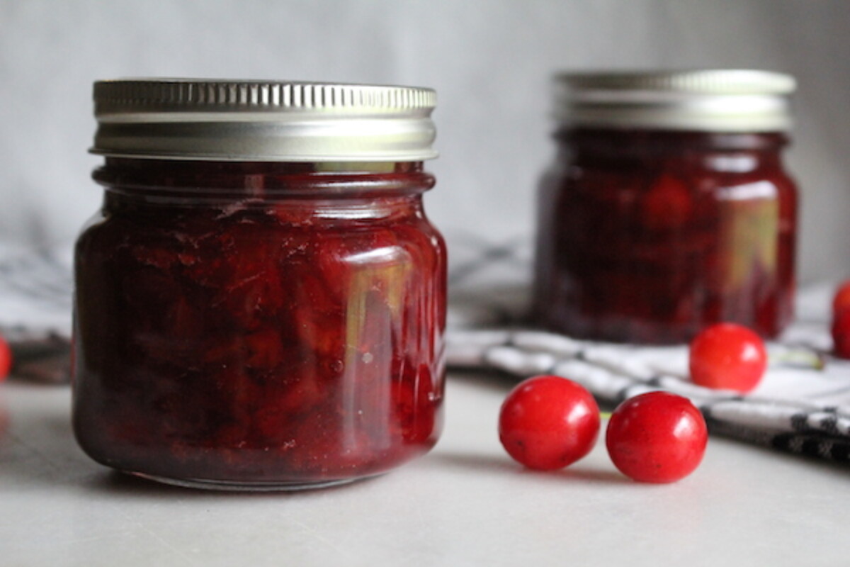 Canning Sour Cherry Jam