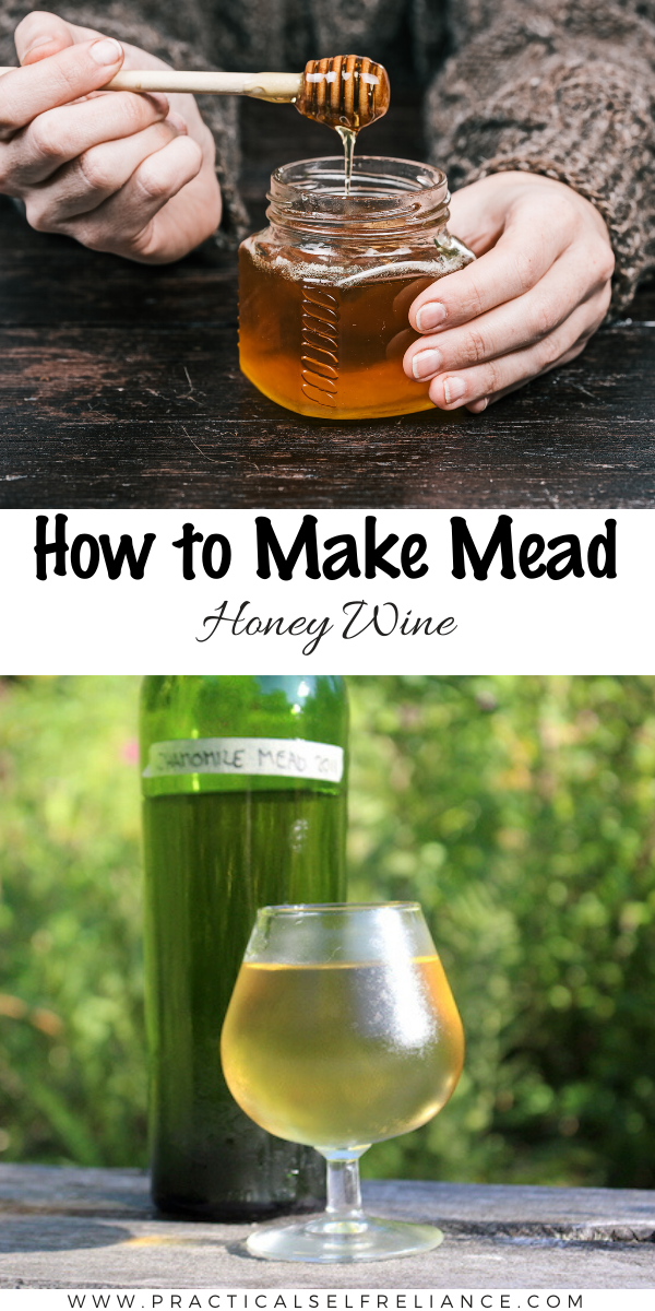 How to Make Mead (Honey Wine) ~ Make your own viking beverage with just a few simple ingredients. All you really need is honey, yeast and patience for this beginners mead recipe. 