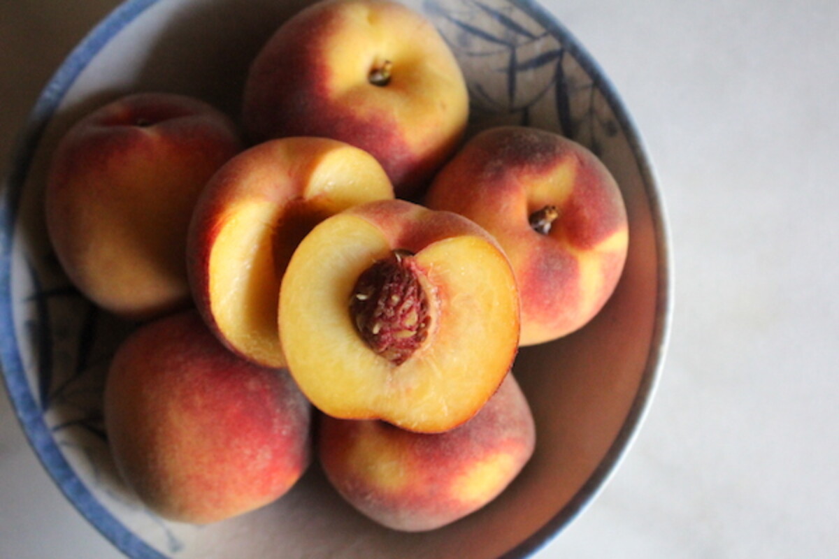 Contender Peaches from a farm in Vermont (Zone 4)