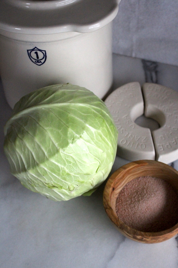 Ingredients for Sauerkraut