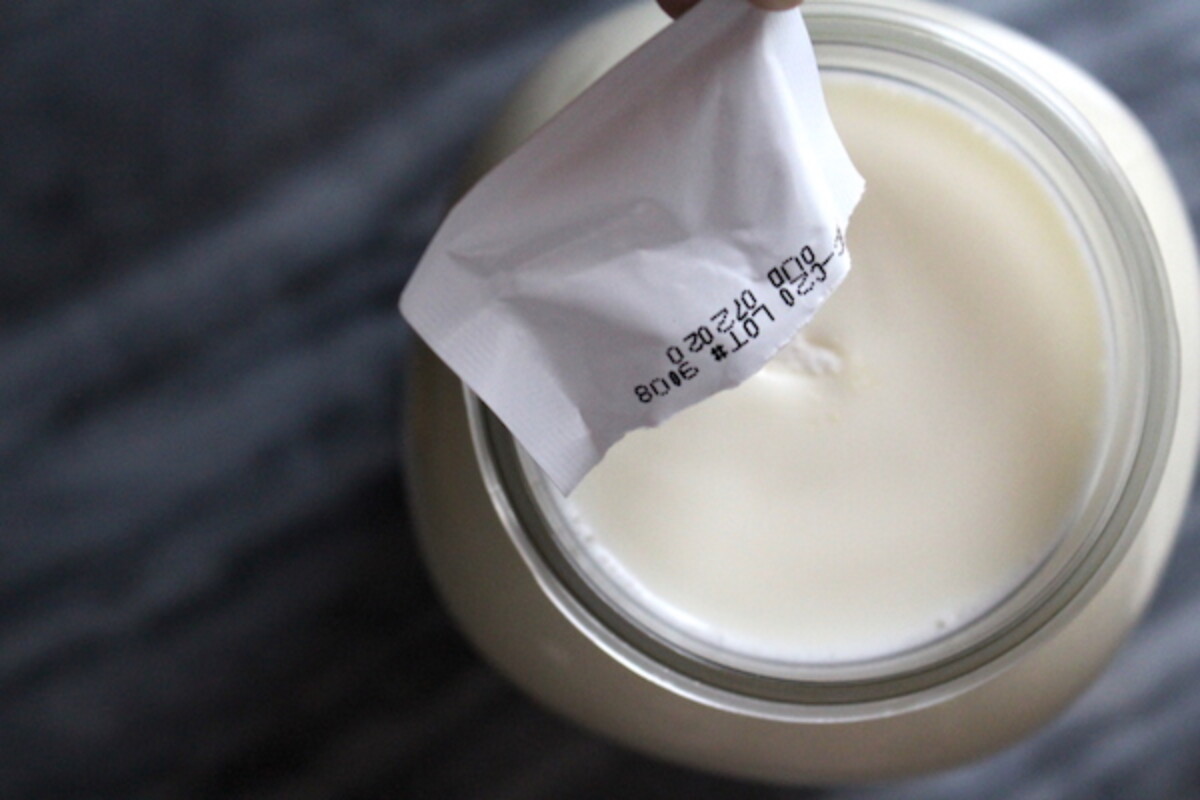 adding fromage blanc starter