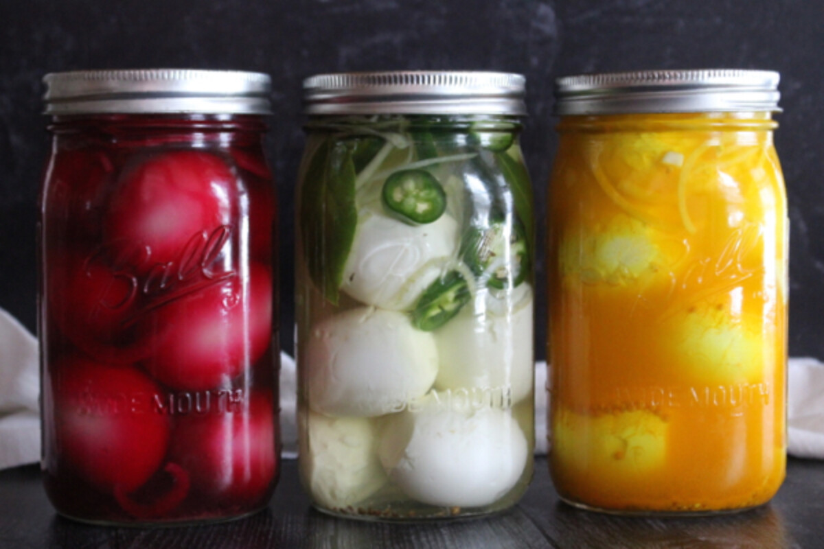 Homemade Pickled Eggs