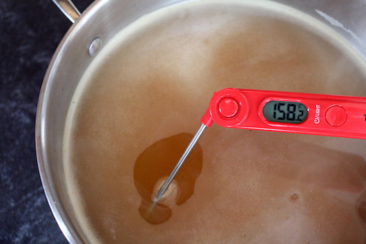Pasteurizing ACV after Primary Ferment