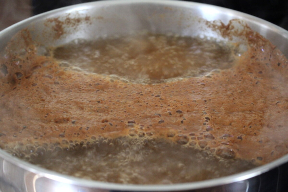 Pectin in Boiling Cider Syrup