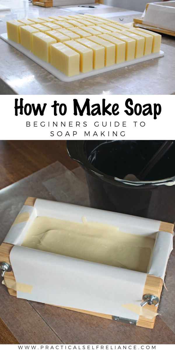 How to Make Soap ~ A beginners guide to soap making. Learn to make your own homemade soaps, using either hot or cold process.