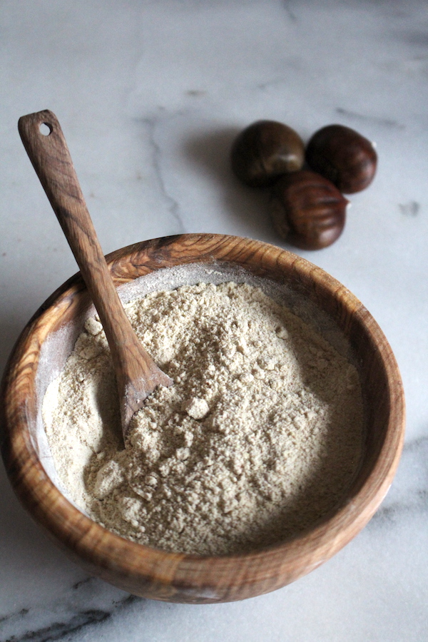 Our own homemade chestnut flour