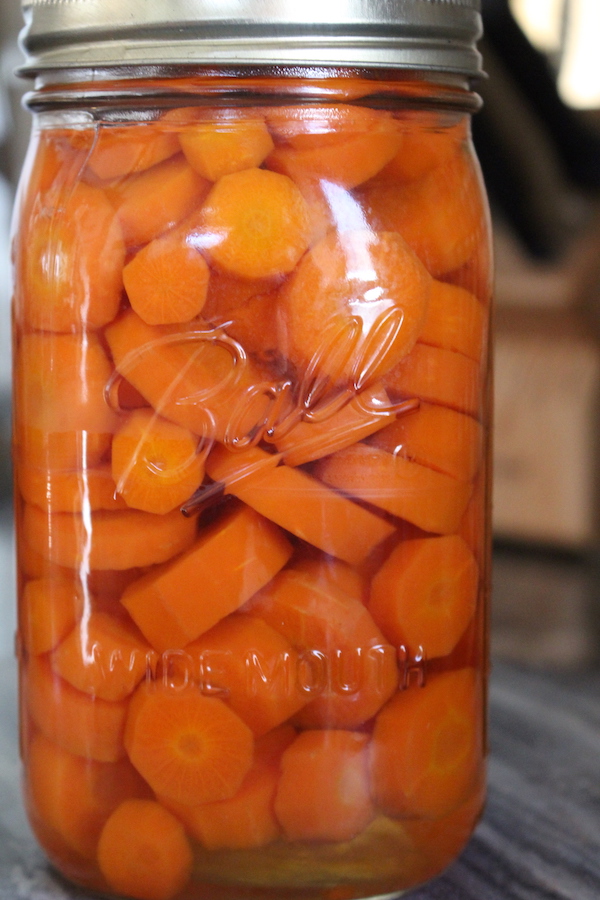 How to can carrots