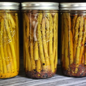 Pickled Asparagus Three Ways ~ Basic, Bread & Butter, and Spicy