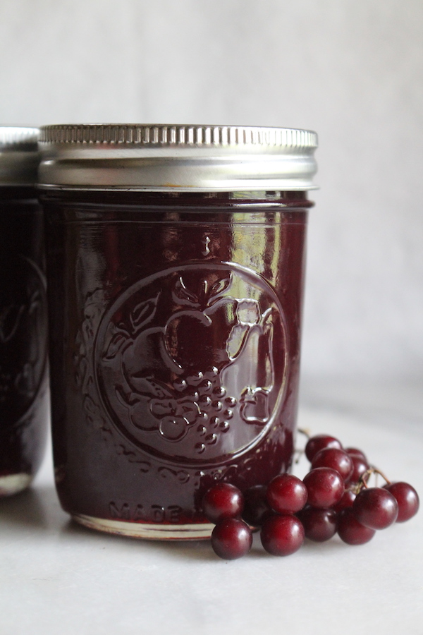 Canning chokecherry jam in a water bath canner is simple, given they're naturally acidic fruits.