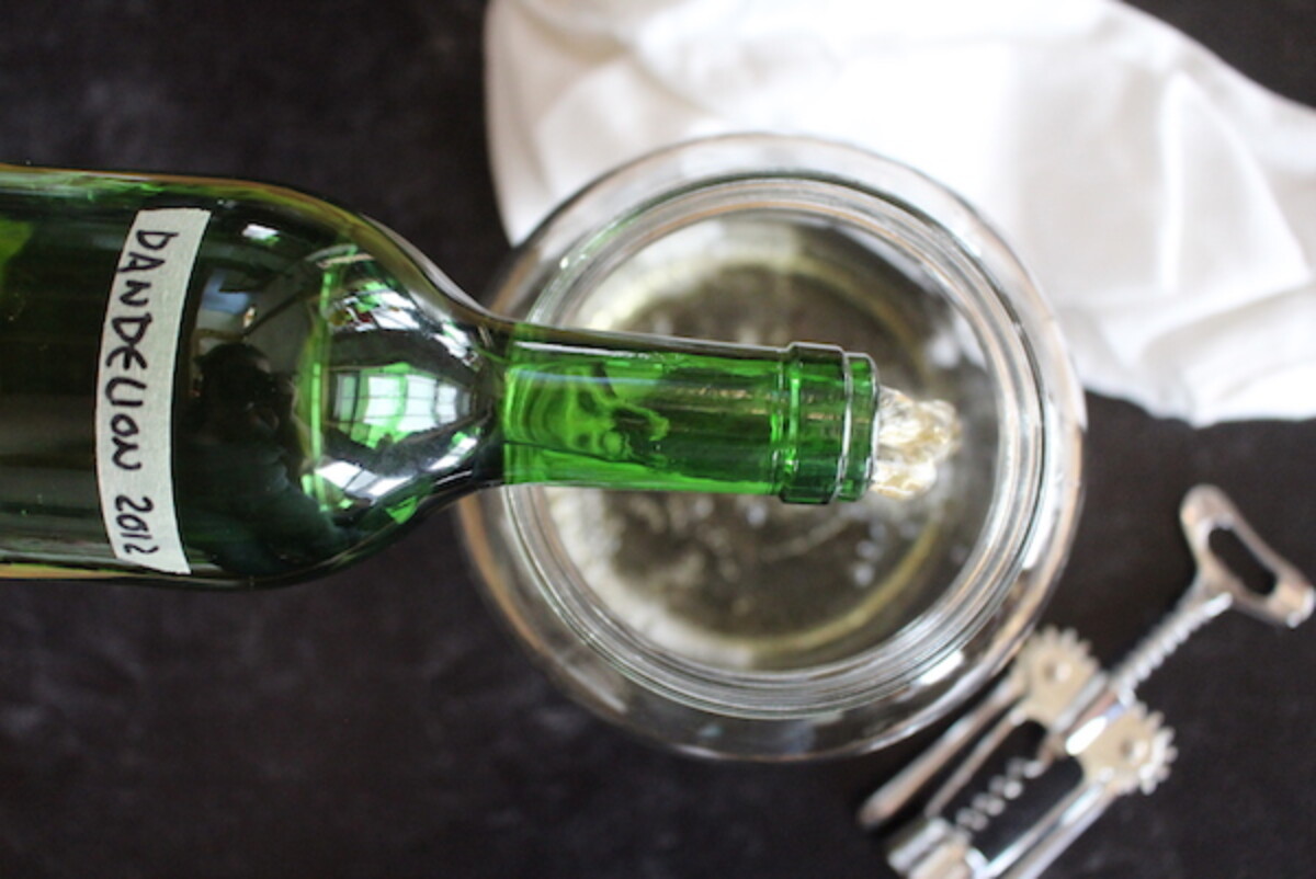 Dandelion Honey Vineger