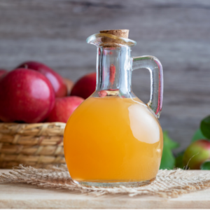 Homemade apple cider vinegar