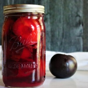 Canning Plums