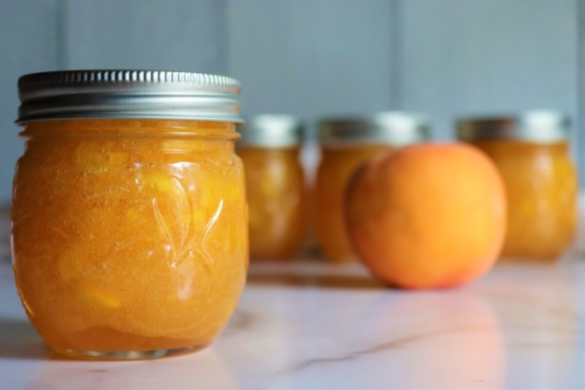 Homemade Peach Jam