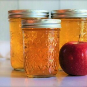 Home canned apple juice