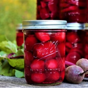 Canning beets