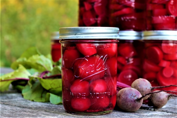 Canning beets