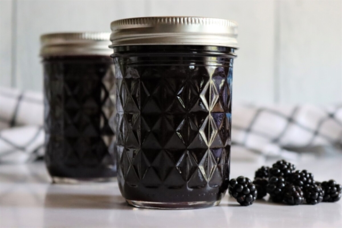 homemade blackberry jelly