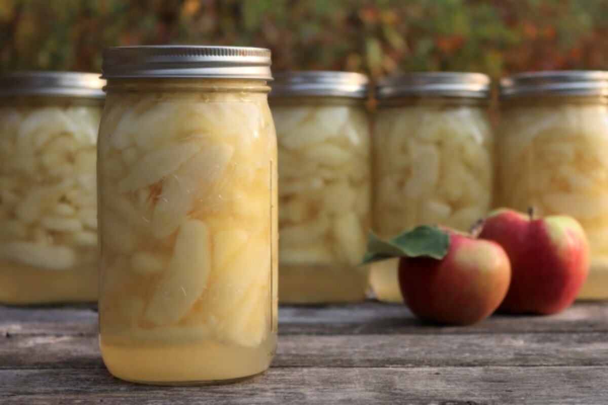 Canning Apple Slices