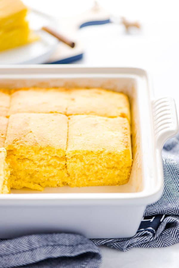 Gluten Free Sourdough Cornbread from What the Fork Blog