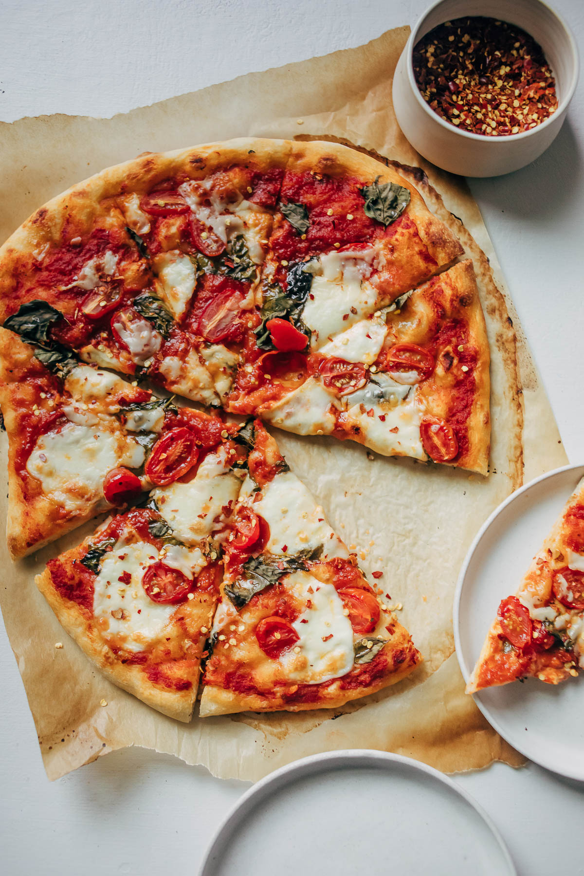 Sourdough Pizza Crust from Baked the Blog