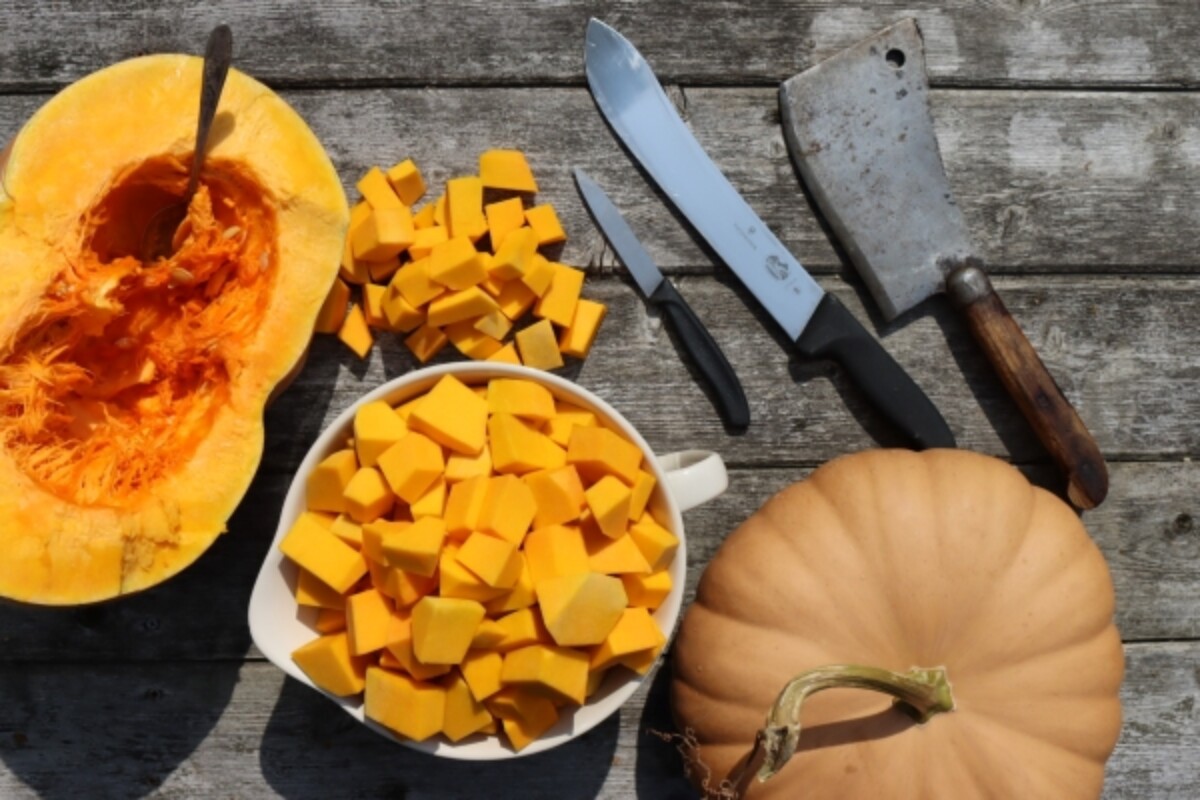 Processing Pumpkin for Canning