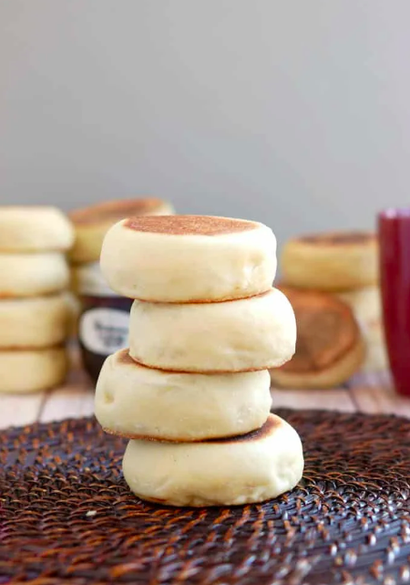 Sourdough English Muffins from Baking Sense