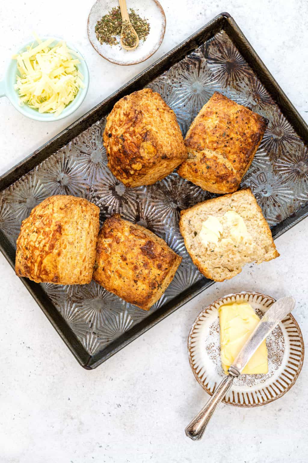 Sourdough Cheese Scones from Supergolden Bakes