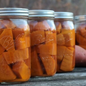 Canning Sweet Potatoes