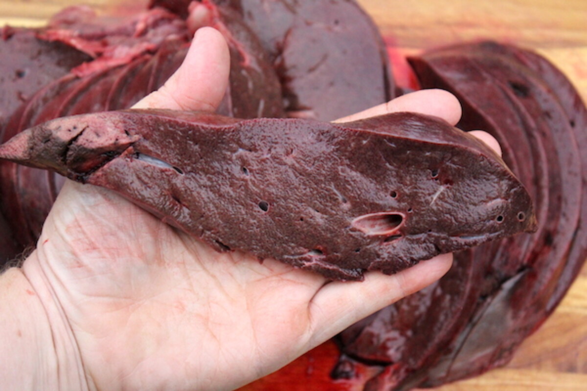 Sliced Deer Liver