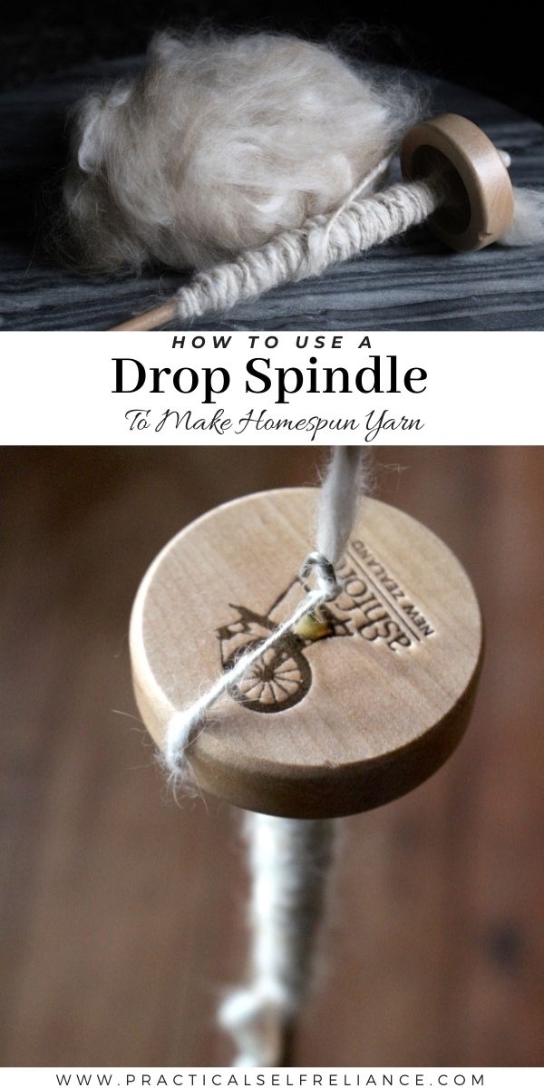 How to Use a Drop Spindle to Make Homespun Yarn