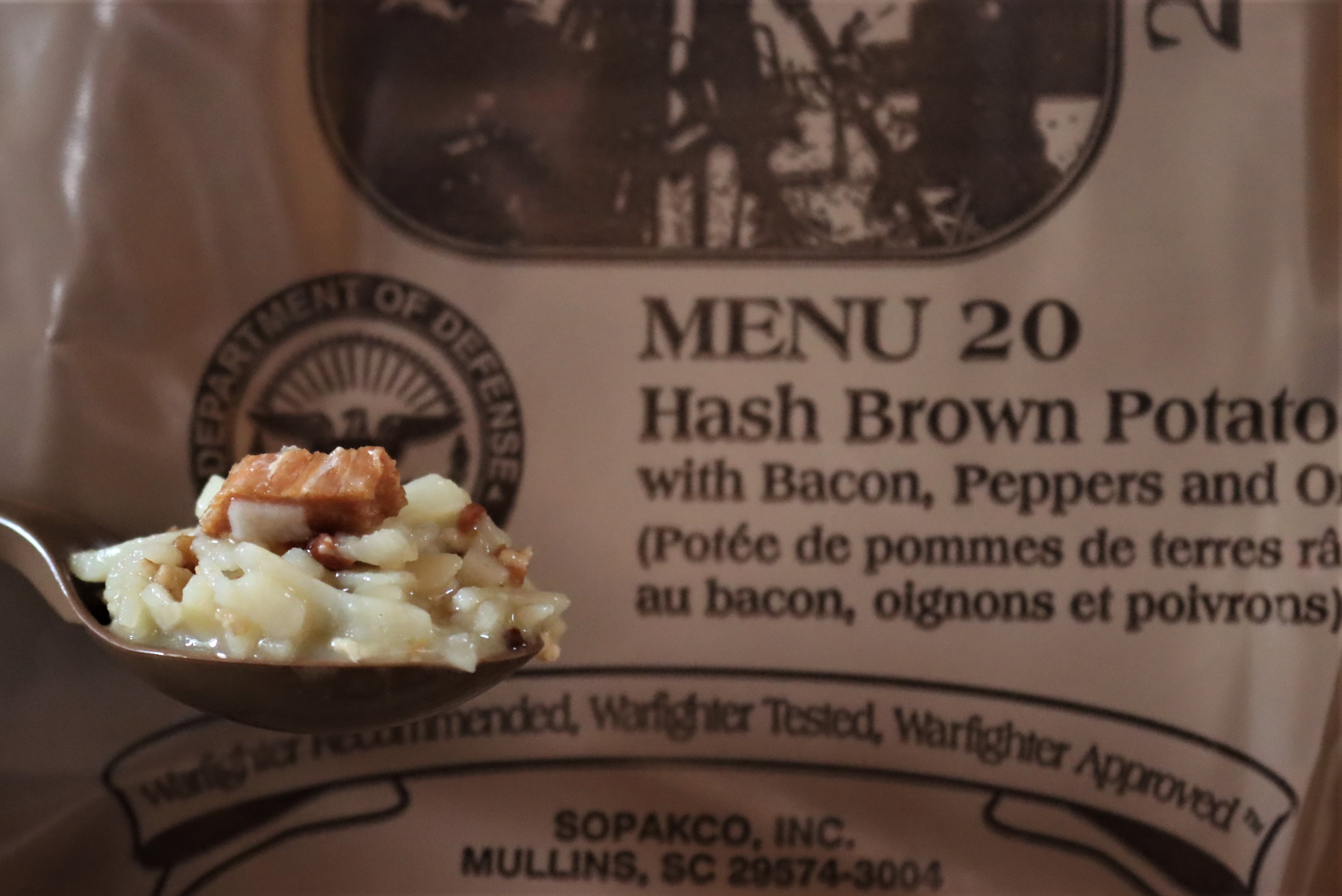 Hash Brown MRE ~ One of the Best MRE Meals in my Opinion