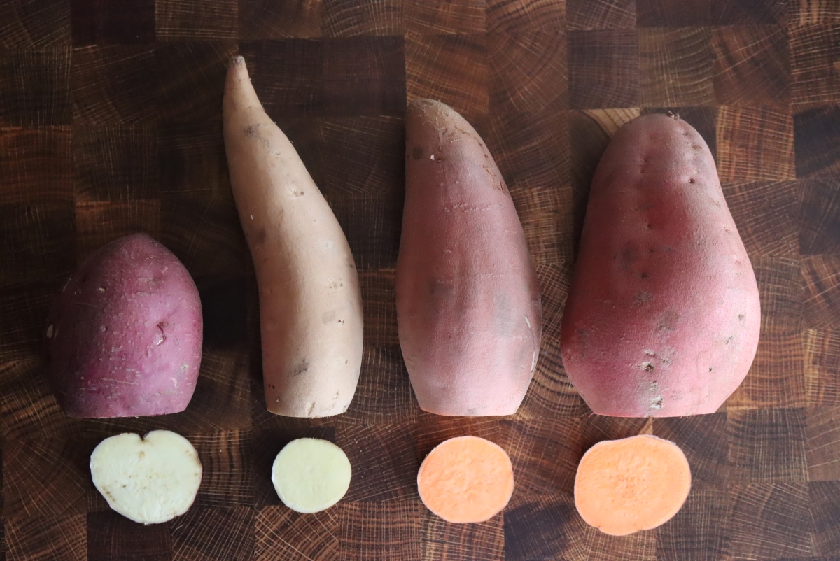 Types of Sweet Potatoes