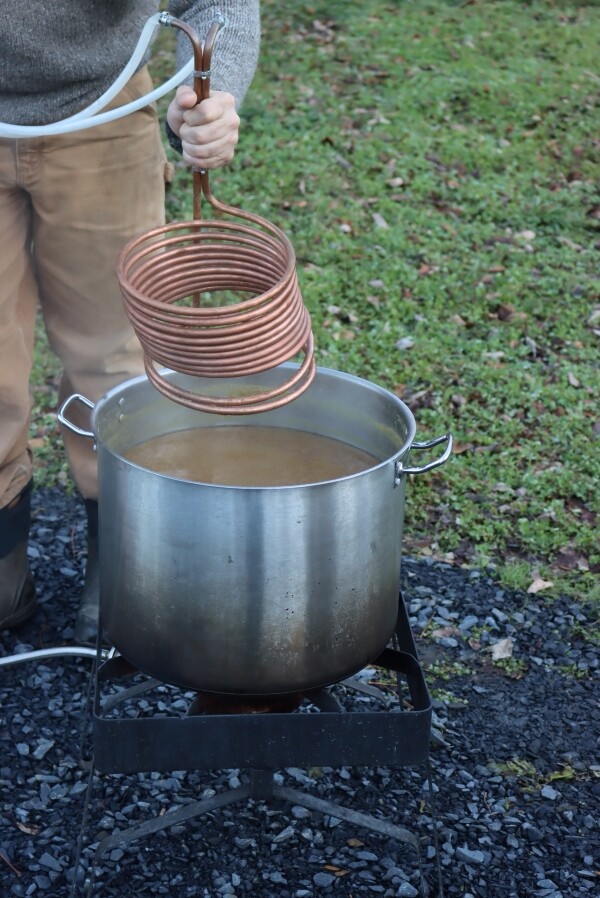 Chilling the Wort To Make Beer At Home