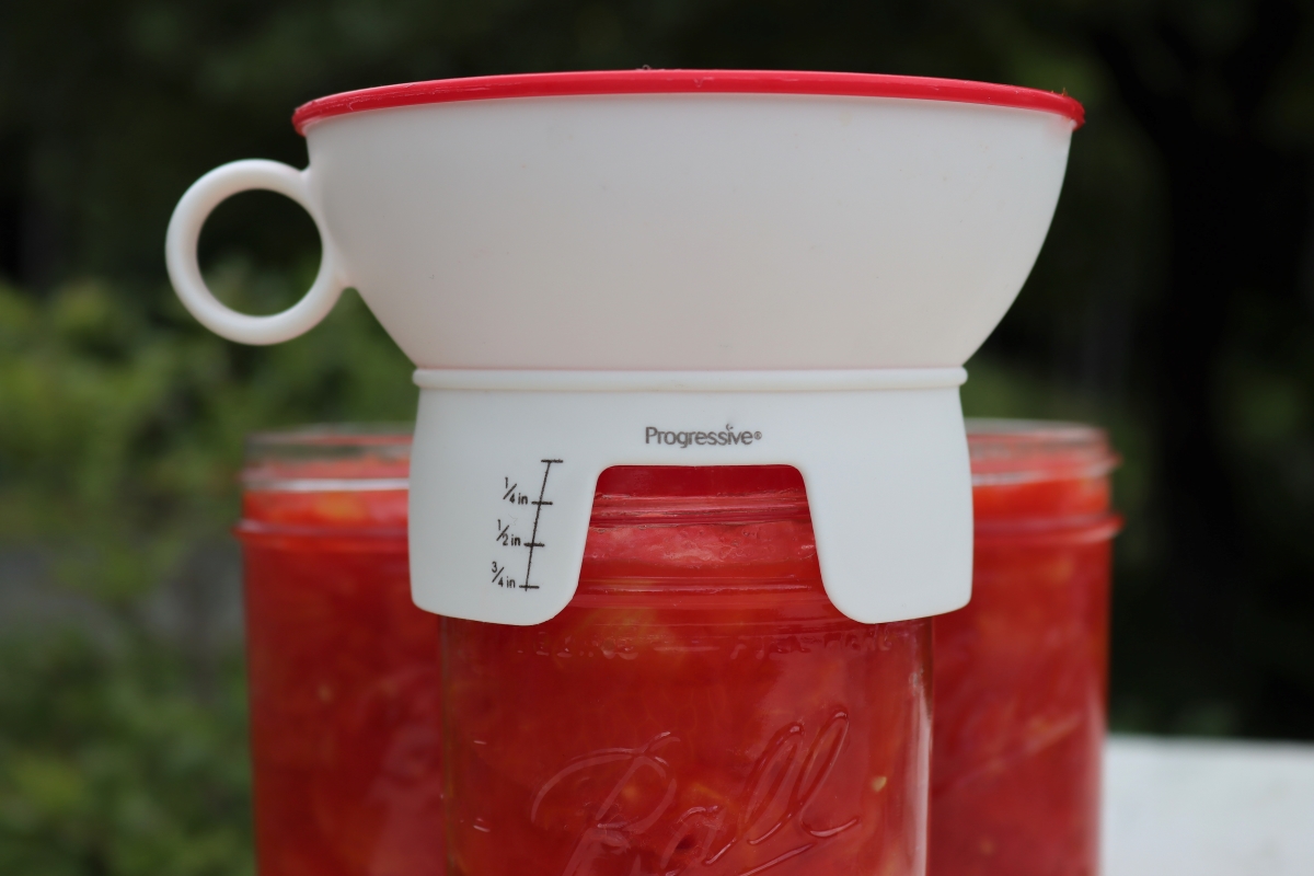 Headspace for Canning Diced Tomatoes