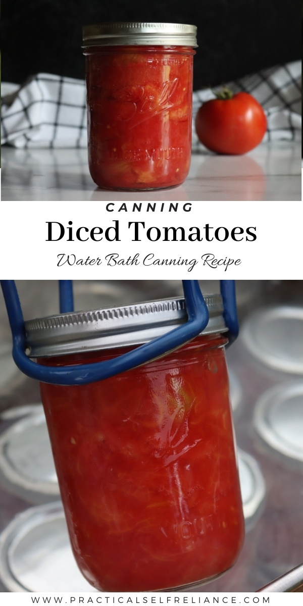 How to Can Diced Tomatoes