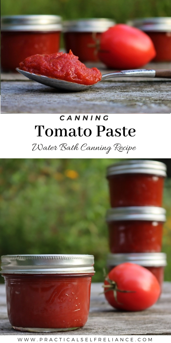 How to Can Tomato Paste