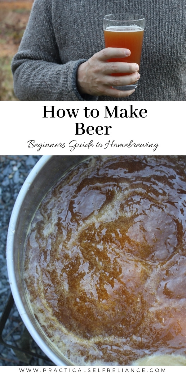 How to Make Beer ~ Learn how to make homemade beer with this beginners guide to homebrewing