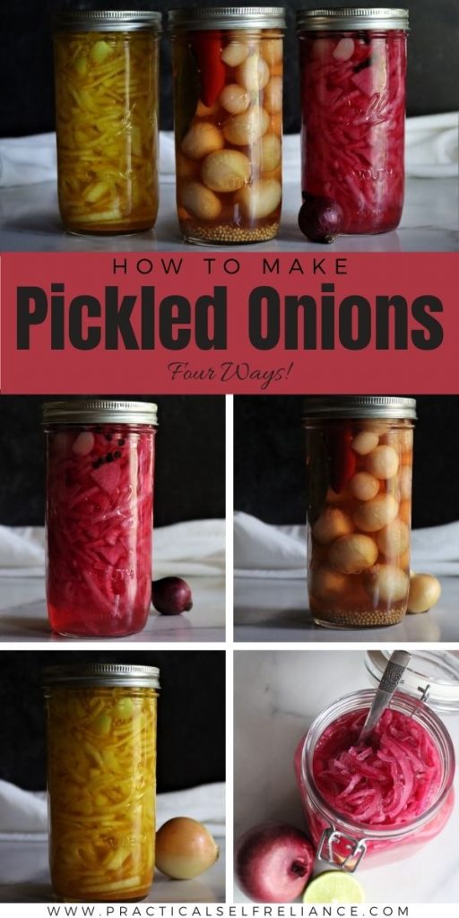 How to Make Pickled Onions ~ Learn how to pickle onions at home