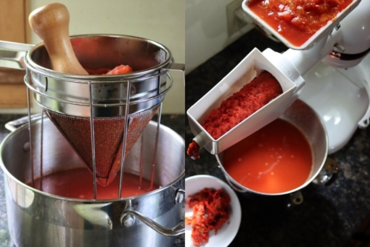 Preparing Tomatoes for Tomato Paste