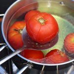 Tomato Cracked for Peeling