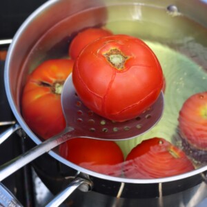 Tomato Cracked for Peeling