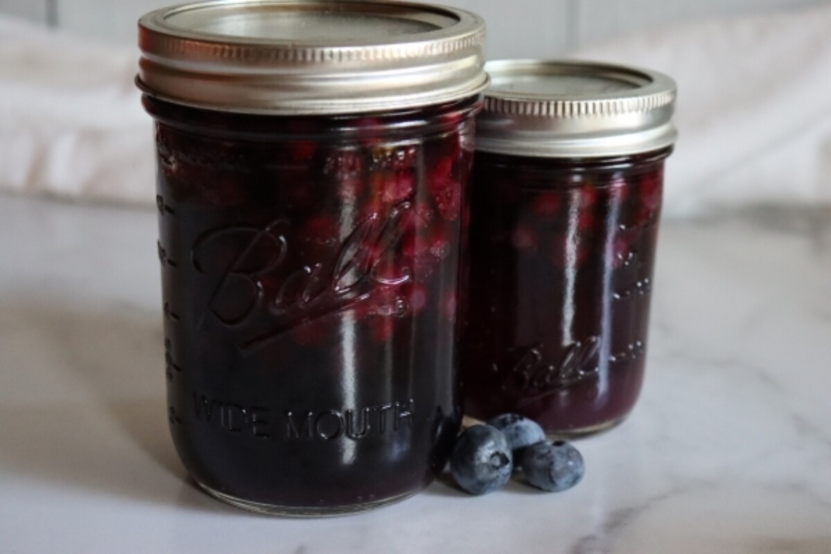Canning Blueberries