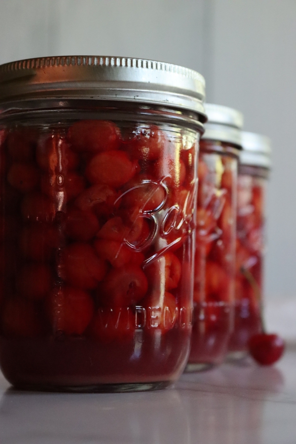 Canning Cherries