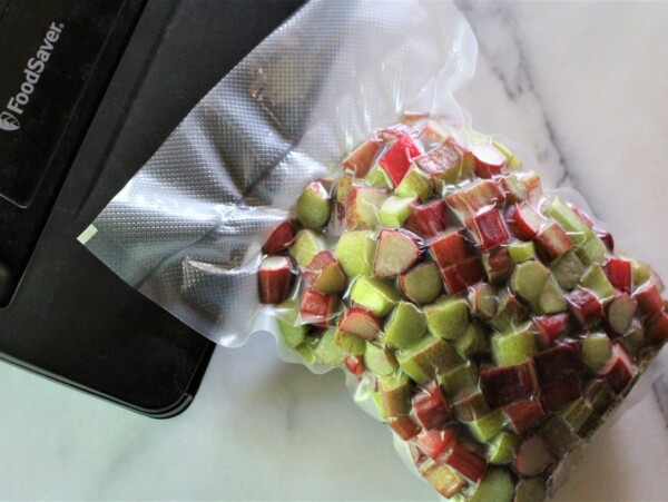 Freezing Rhubarb