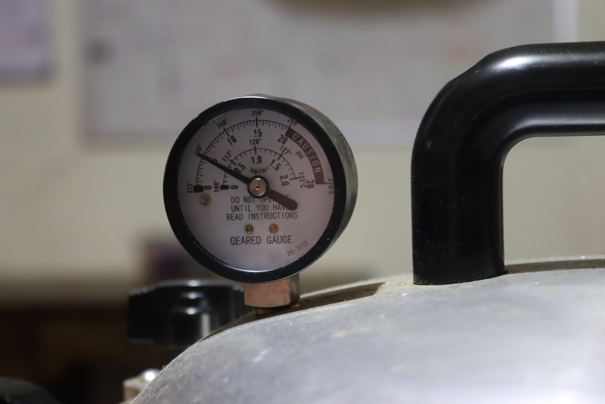 Pressure for Canning Water