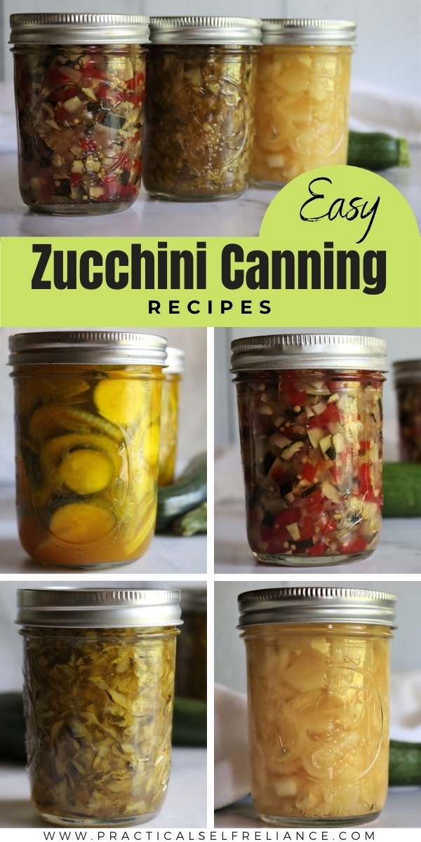 Zucchini Canning Recipes