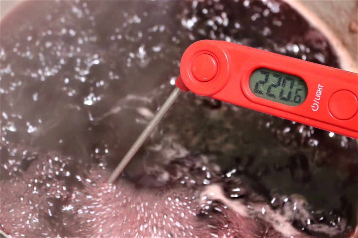 cooking grape jelly without Pectin