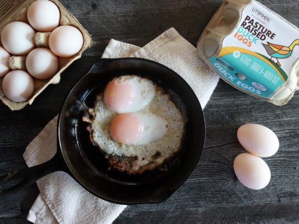 Fried Duck Eggs