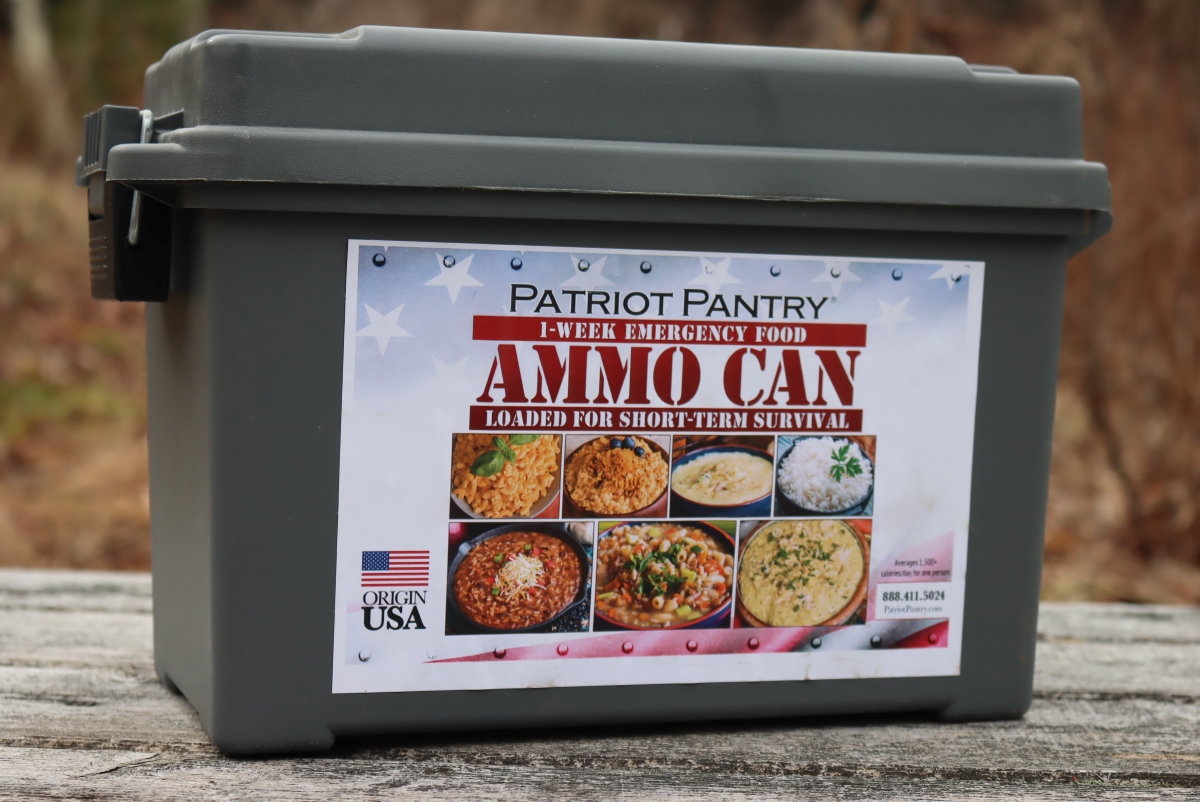 My Patriot Pantry Ammo Can